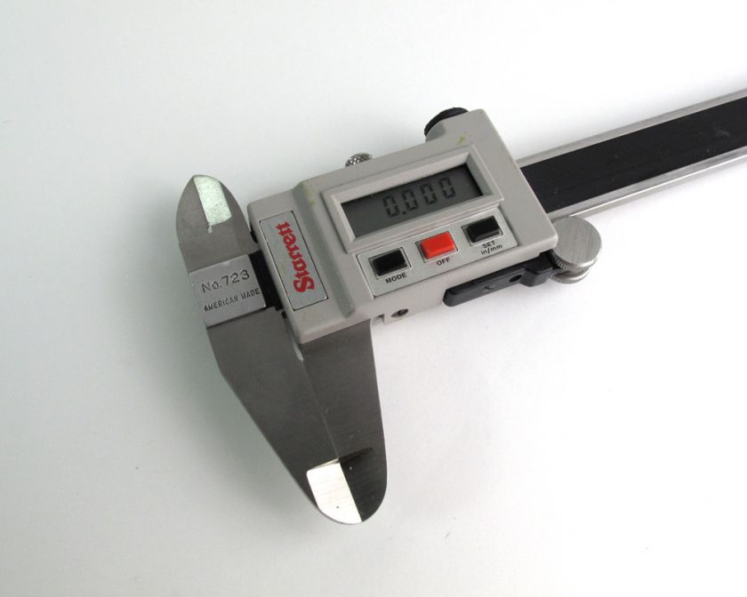 Starrett No. 723 6 Digital Electric Caliper  