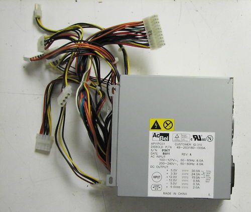 Diebold ATM Power Supply 49 203180 000A  