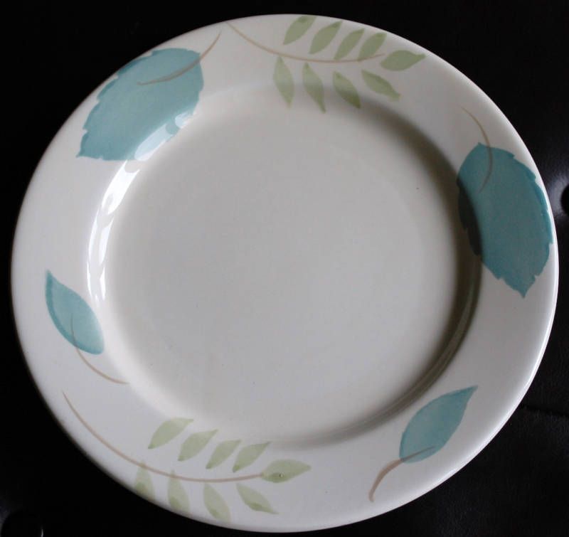 Pier 1 One   Fresco Leaves   Dinner Plate   Italy  