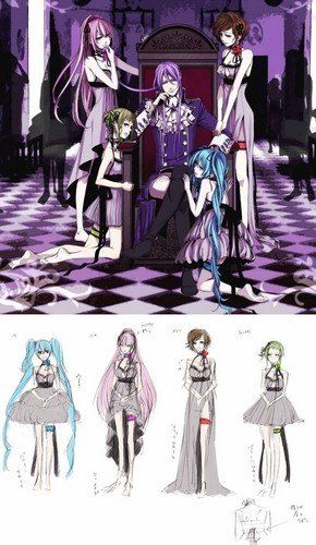 Name 272 VOCALOID GUMI The Madness of Duke Venomania Cosplay Costume