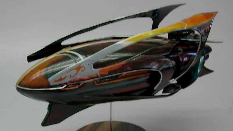 Starcraft Protoss Carrier Spaceship Wood Model Replica Planeshowcase 