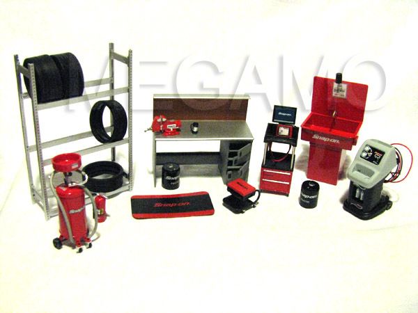 18 Snap On Garage Professional Tool Set True Scale  