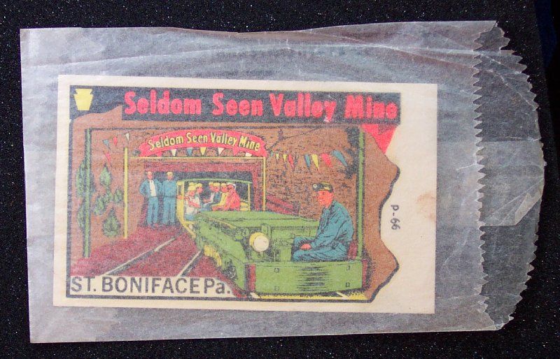 Decal w/ Sleeve Seldom Seen Mine Saint Boniface PA  