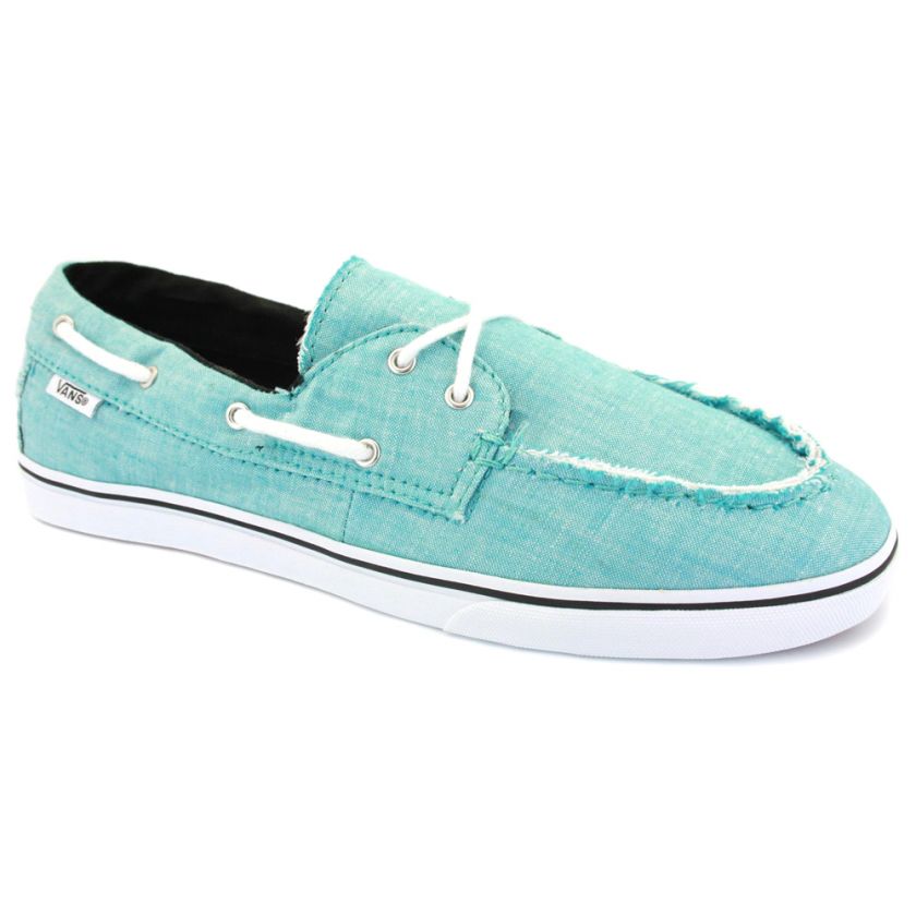 Vans Zapato Low Womens Boat Shoes Light Blue  