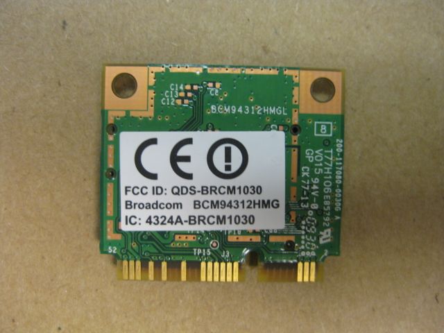 Acer Aspire ONE D250 1132 mini pci E wireless 802.11 b/  