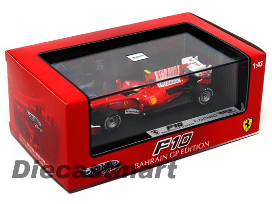 HW 2010 143 F.ALONSO F10 BAHRAIN GP FERRARI TEAM F1 #8  