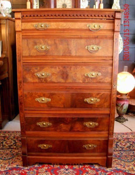 19th Century Victorian Lock Side Chest  