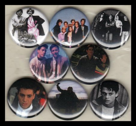 80S MOVIES 1 buttons badge RINGWALD BREAKFAST CLUB BRAT PACK MICHAEL 