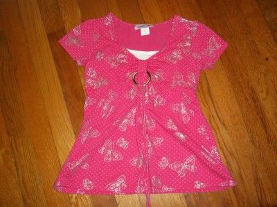 Cupids Cup top girls sz M (10/12)  