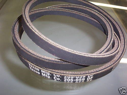 OEM Yazoo Belt Part # 205 059  