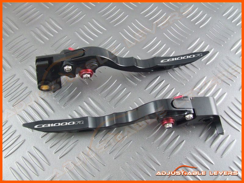 2008 2009 Honda CB1000R Black Blade Levers CB1000R Logo  