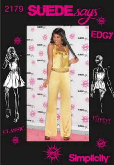 Simplicity Pattern 2179 Womens Dress Top Jumpsuit  