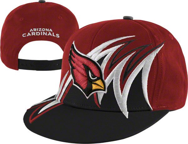Arizona Cardinals 2 Tone Reverse Slash Snapback Hat  