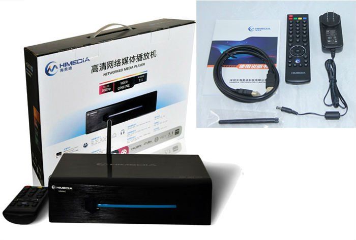 Himedia HD600C HD 1080P MKV H.264 Network TV Media Player Realtek 1185 