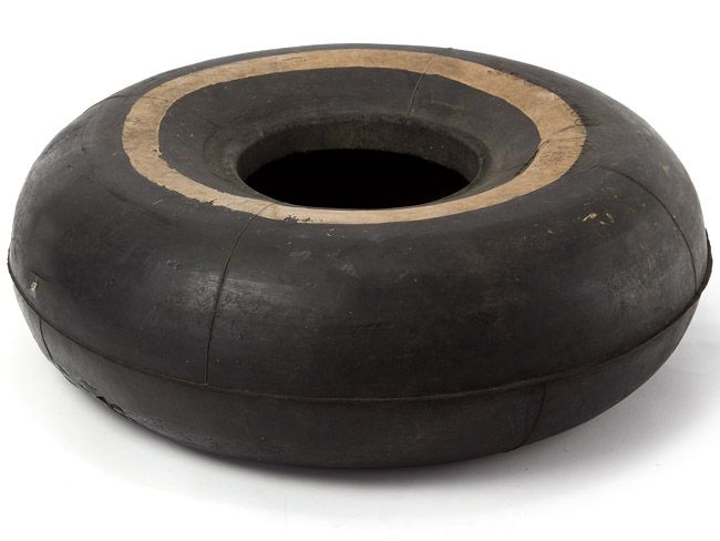 WWII German Luftwaffe Bomber Tail Wheel Tyre  