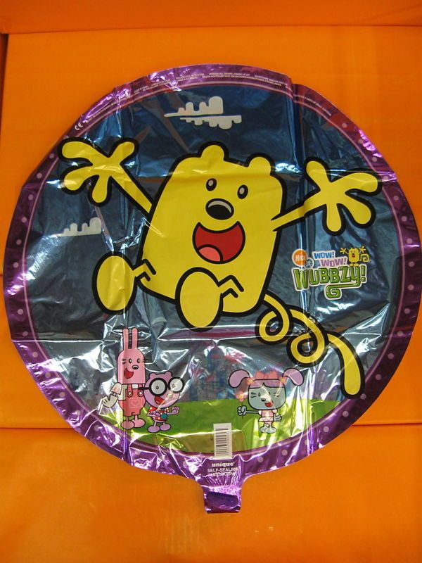 WOW WOW WUBBZY MYLAR FOIL BALLOON  