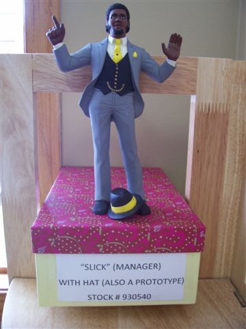 Prototype SLICK Manager LJN Wrestling Figure WWF  WOW  