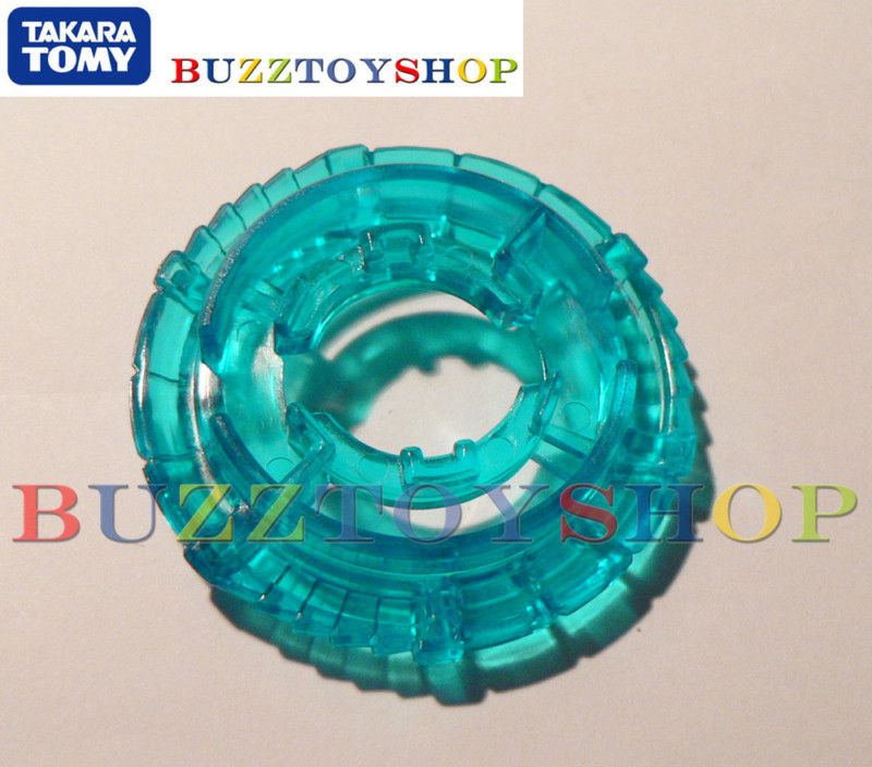 Metal BeyBlade Fusion Parts 30B ROCK LEONE Clear Wheel  