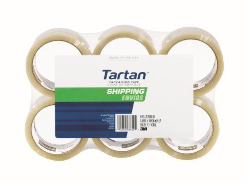 Rolls  3M TARTAN General Purpose Packing Shipping Tape  