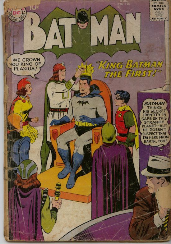 Batman #125 (1959)    King Batman The First  