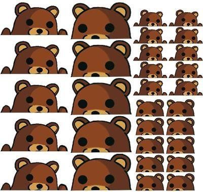 HUGE BEAR Decal pack 30 decals JDM 4chan /b/  