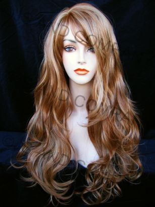 New Arrival Strawberry Blonde Wig wigs Long HSJO 27 24  