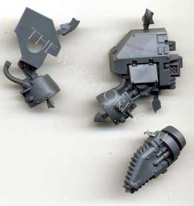 SM Ironclad Dreadnought Chainsaw Left Arm  