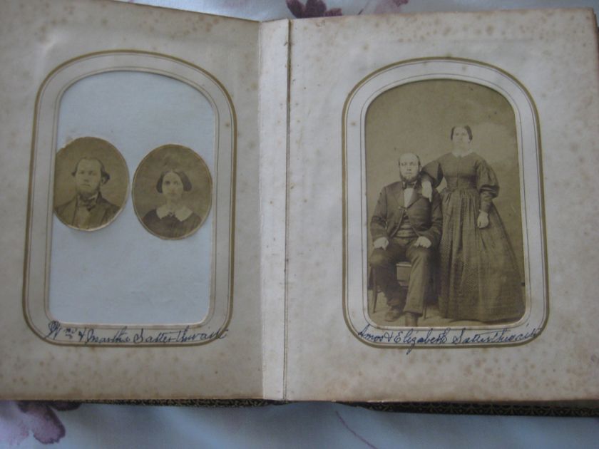 Album William Satterthwaite, Tacey Satterthwaite family   Bucks Co, PA 