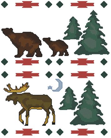 Wild Animals Border