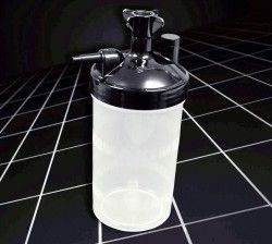   Labs Dry Oxygen Bubble Humidifier Bottle #7600 (THC SLT7600)  