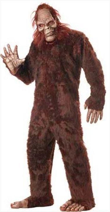 Costumes Big Foot Sighting Sasquatch Costume Set  