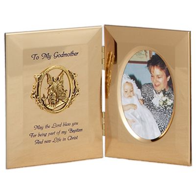 Baptism Godmother 8x5 Christian Picture Frame Gift  