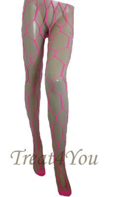 , sexy, uniqueThese pantyhose are just wild. A big netted hexagon 