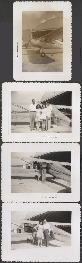 Photo Pretty Girls w/ Cessna 140 Airplane 616942  