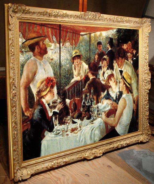 Old Master Art Antique Oil painting art Portrait Cocktail party 36x48 