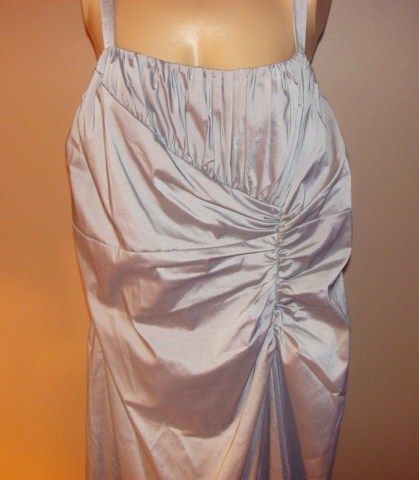 ADRIANNA PAPELL LIGHT PEWTER GRAY WOMAN 18W BOLERO SHRUG EVENING GOWN 