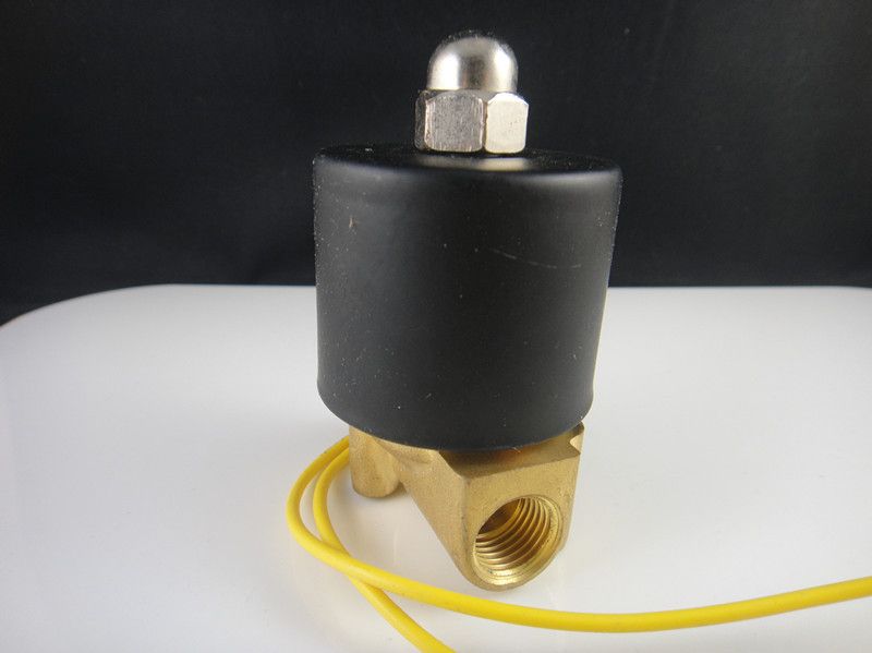   DC 1/8 Electric Solenoid Valve Water Air N/C Gas Water Air 2W025 06