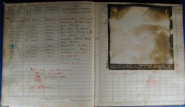 CANADIAN BRITISH WORLD WAR 2 DFC & BAR MEDAL GROUP LOGBOOK + RCAF 