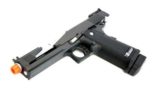   Full Metal Hi Capa 5.1 1911 Gas Blowback Airsoft Gun Gunmetal  