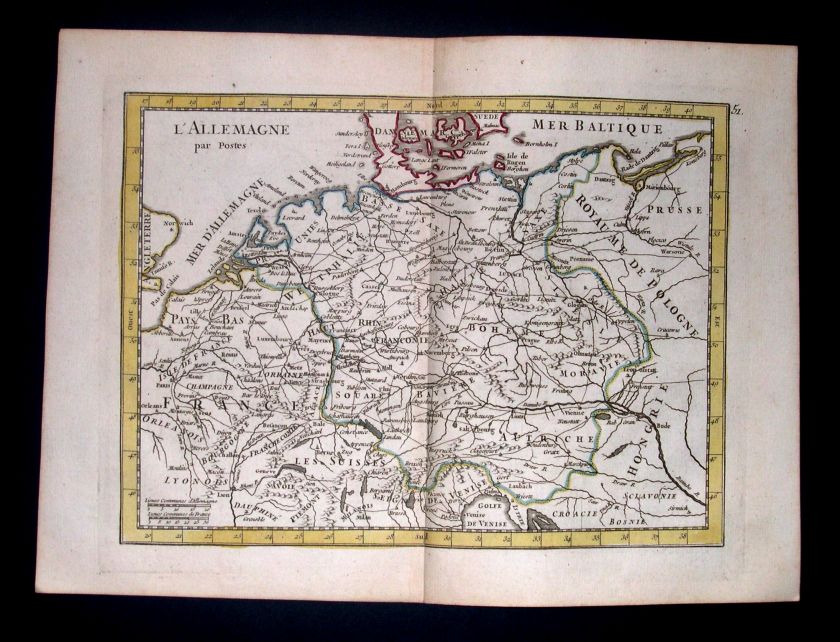 1767 CREPY   LE ROUGE. Boheme, Germany, Prussia, Poland  