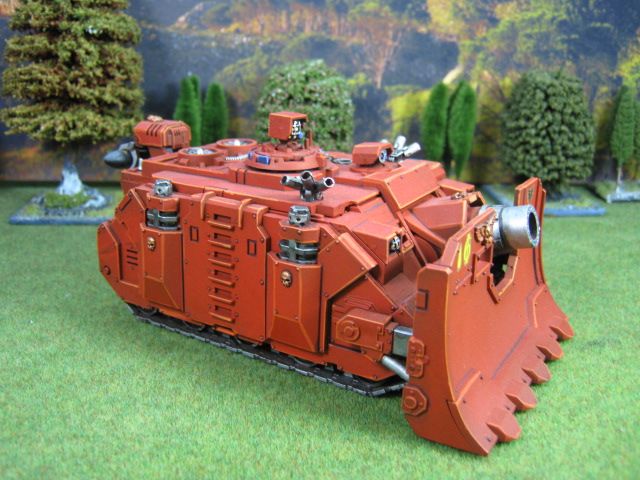 Warhammer DPS painted Blood Angels Vindicator BA029  