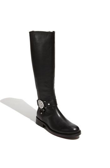 VINCE CAMUTO FARROW BLACK KNEE HIGH BOOT  