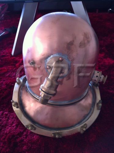 Korean 12 Bolt Unpolished Diving Helmet, Full Size Ready to Dive 