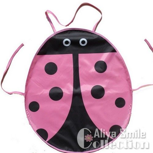 Cute Ladybug Kids Kitchen Garden Apron Lovely Child Pinafore 5 Color U 