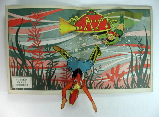 BUCK ROGERS 1935 POP UP BOOK ORIGINAL  