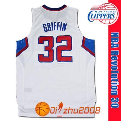 Blake Griffin LA #32 NBA REV 30 Swingman Home Jerseys  