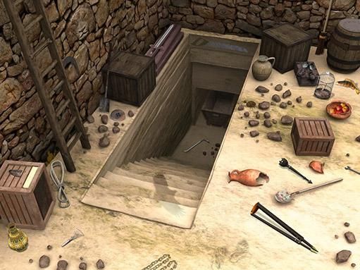 LA MALEDICTION DE TOUTANKHAMON   ENIGMES & OBJETS CACHES * JEU D.S 