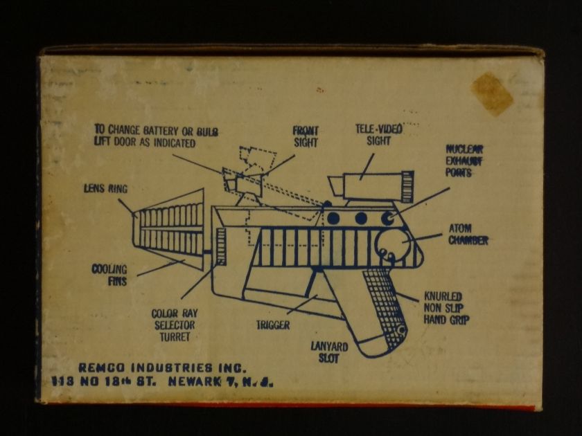   JUPITER 4 COLOR SIGNAL GUN 1958 AMAZINGLY CLEAN 50S TOY RAY GUN WOW