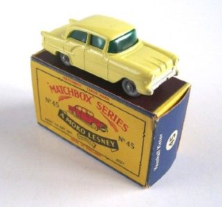 MATCHBOX MOKO LESNEY 45a VAUXHALL VICTOR, 1958, MIB  