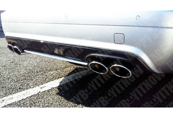 Carbon Fiber Mercedes Benz W221 S63 rear diffuser Exclusive 